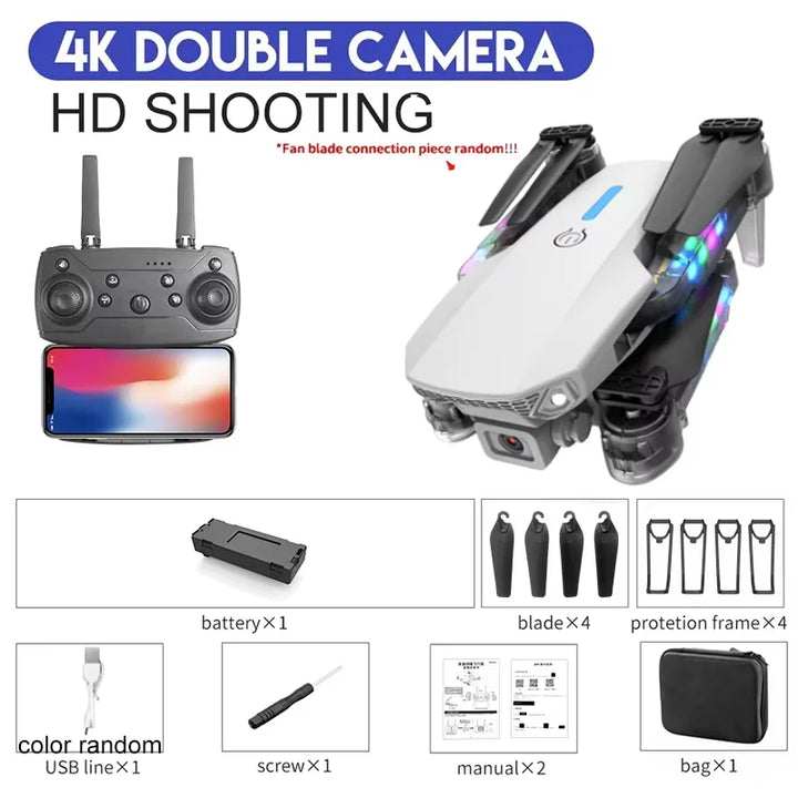 Drone KBDFA 2025 E88 Professional Wide