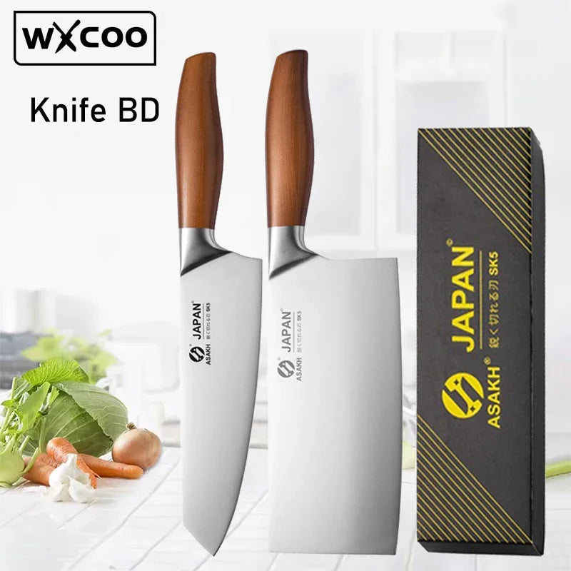 VLEO Japanese Professional Chef Knife Stainless Steel Chopping Meat Cleaver Fruit Peeling Slicing Boning Knife Kitchen Tool