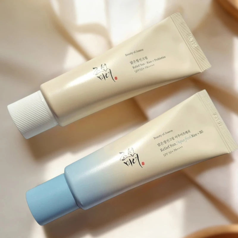SPF50+  Beauty of Joseon Sunscreen Korean Rice Probiotic Solar Blocker Skin Cream Anti UV Sun Block Facial Mild Moisturizer 50ml