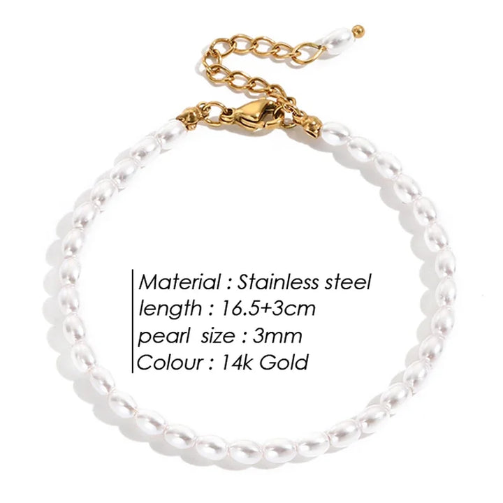 Gold Color Bracelet Stainless Steel Twist