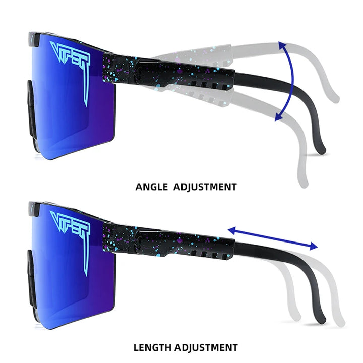 Adult UV400 Pit Viper Sunglasses Men Women Baseball