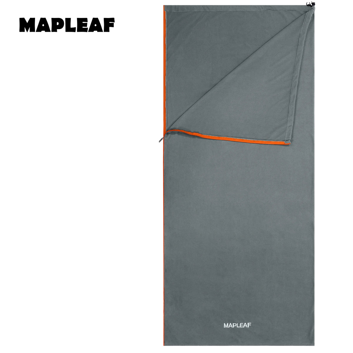MAPLEAF Lightweight Sleeping Bag 3 in 1 Fleece Liner Blanket Warm Winter Skin-Friendly Anti-Pilling Double-Sided Washable Camp
