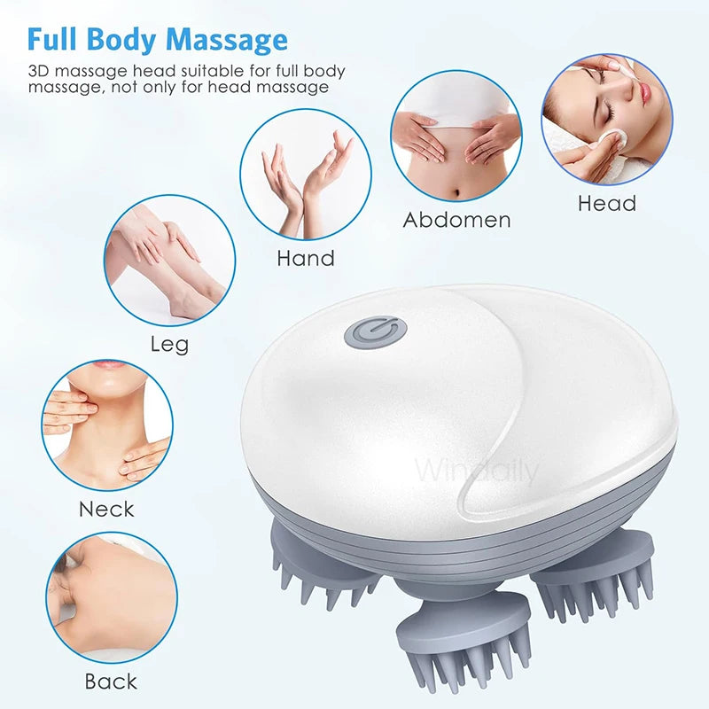 Elektrischer Kopfhaut-Massager