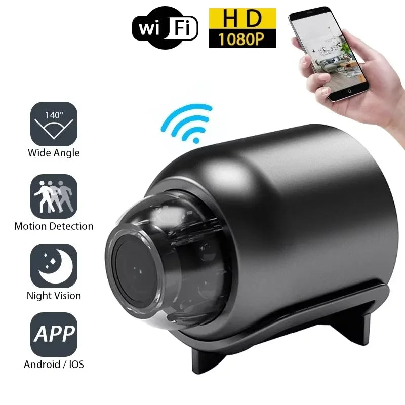 2026 New X5 Mini Camera 1080P Clear Night Vision Lightweight Portable Premium Cams Motion Detection Wireless Surveillance Camera