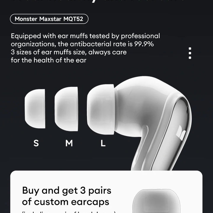 Monster MQT52 Wireless Bluetooth 5.4
