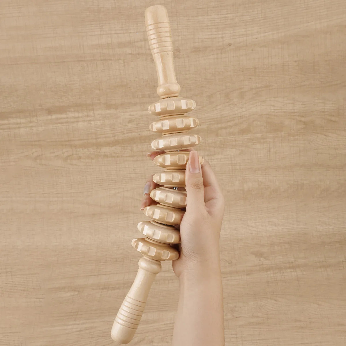 Holz-Massageroller für Muskeln