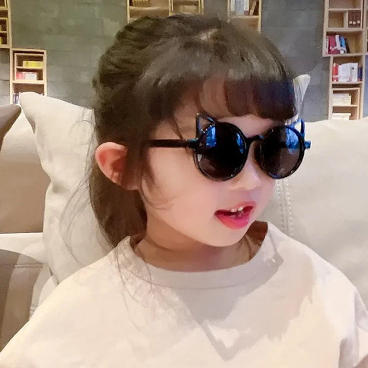 Cute Animal Cartoon Ears Sunglasses Classic Kids