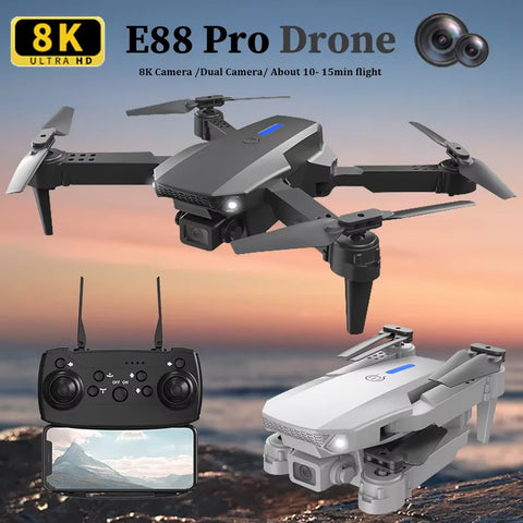 Drone KBDFA 2025 E88 Professional Wide