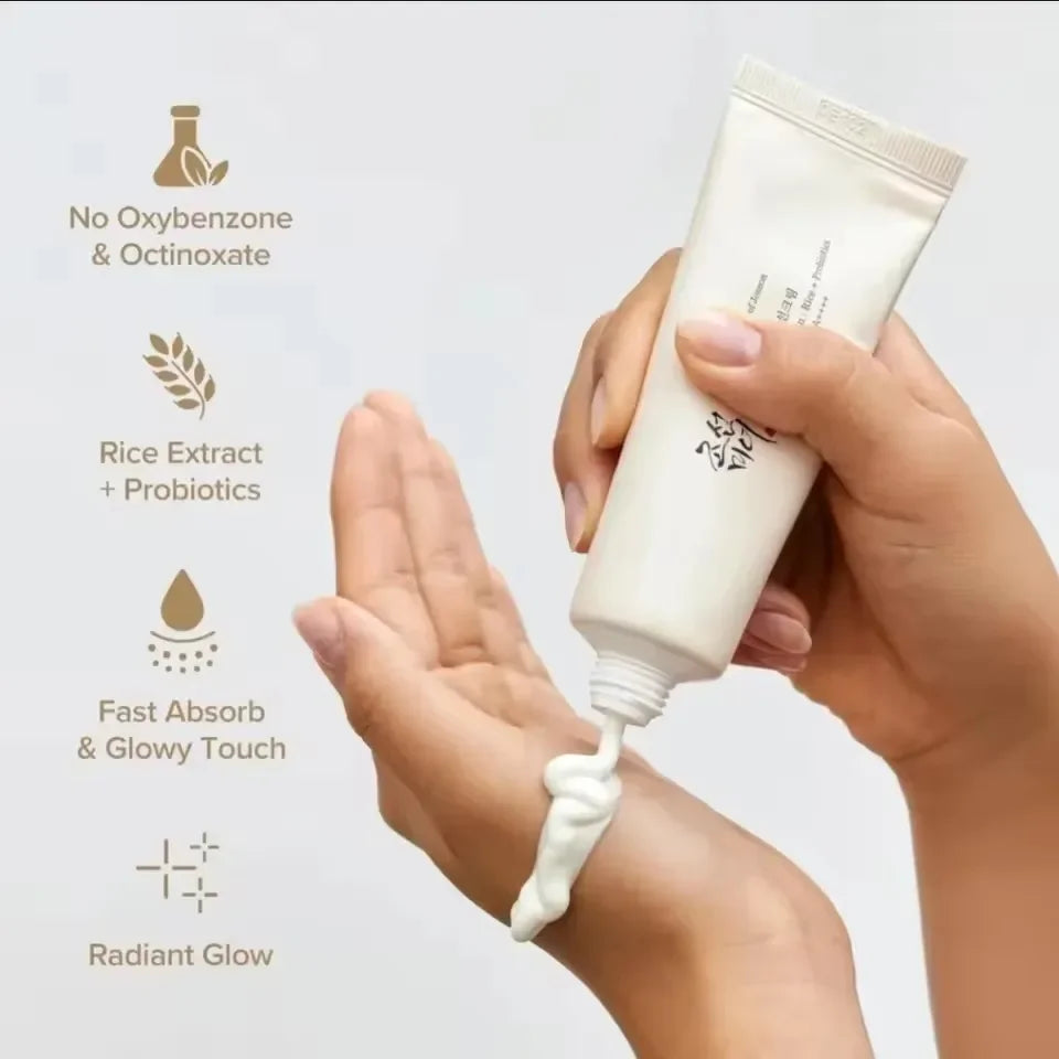 Beauty of Joseon SPF50+ Sunscreen Korean Rice Probiotic Solar Blocker Skin Cream Anti UV Sun Block Facial Mild Moisturizer 50ml