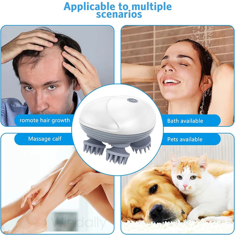 Elektrischer Kopfhaut-Massager