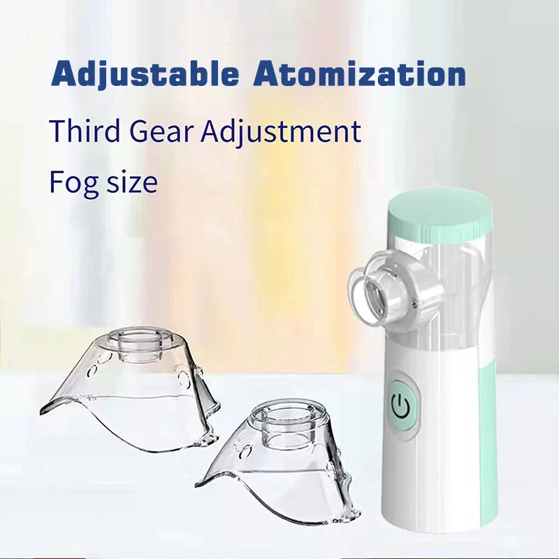 Medical Nebulizer Machine Asthma Inhaler Mini Handheld Automizer Children Adult Kid Steam Inhale Home Nebulizer Health Care