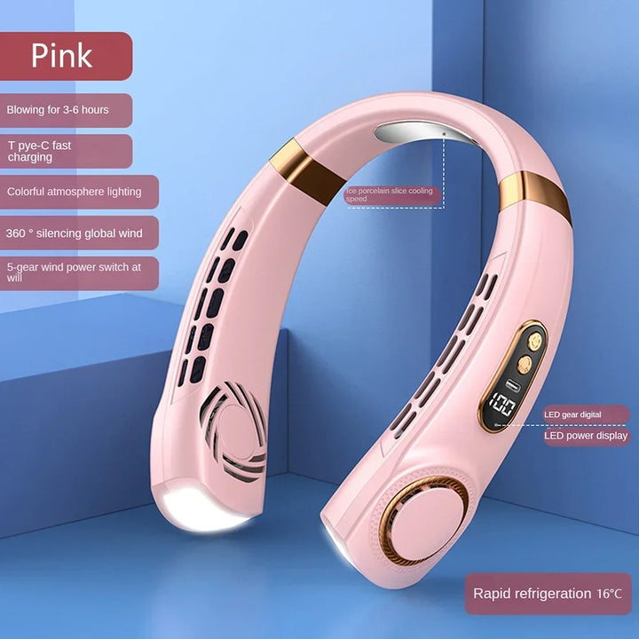 2025 Mini Hanging Neck Fan Portable Air Conditioner