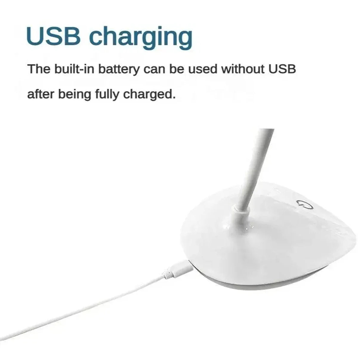 Tragbare LED-Leselampe – dimmbar & USB-aufladbar