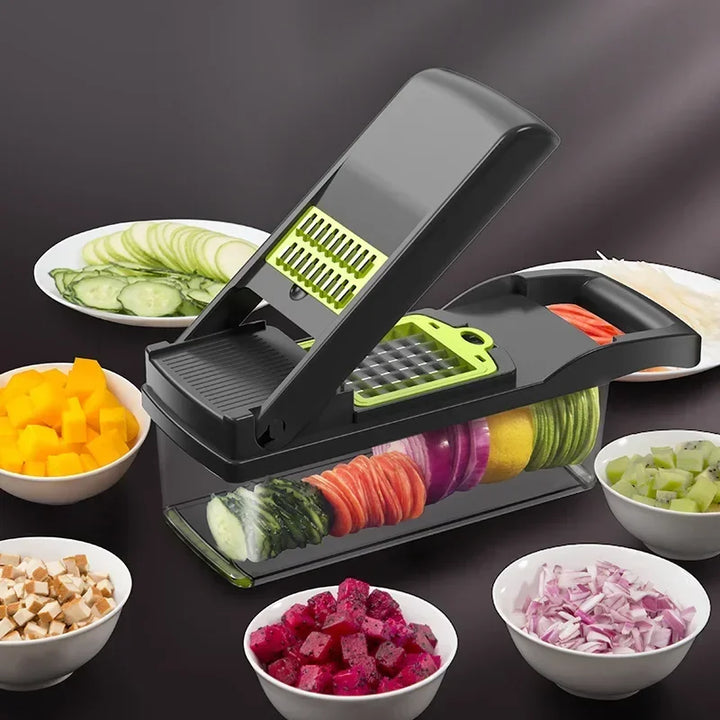 6 in 1 Multifunctional Vegetable Chopper Grate Food Handle
