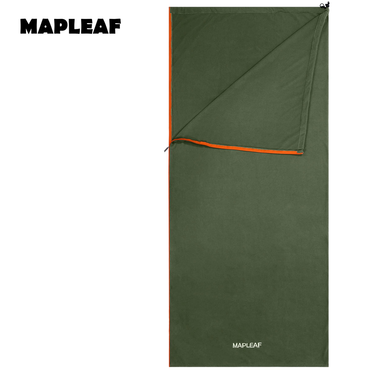 MAPLEAF Lightweight Sleeping Bag 3 in 1 Fleece Liner Blanket Warm Winter Skin-Friendly Anti-Pilling Double-Sided Washable Camp