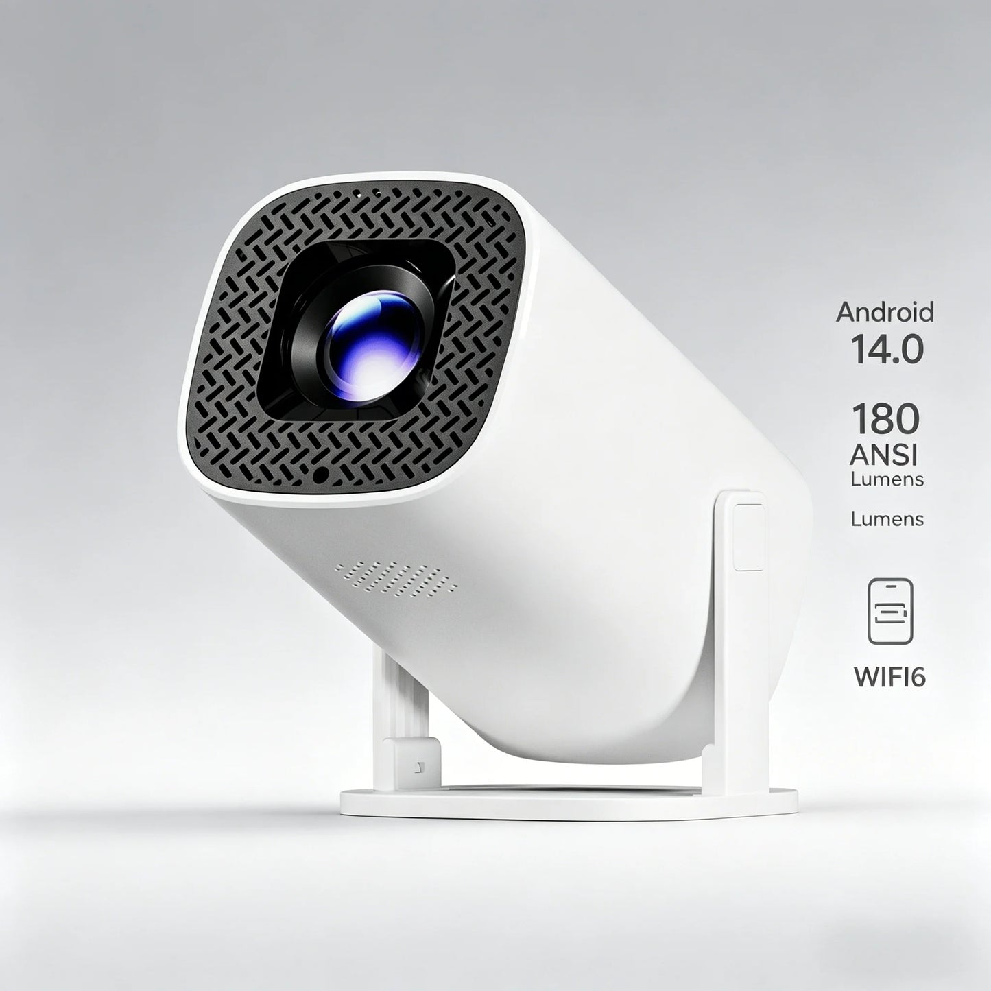 Tragbarer Mini-Projektor P30 Pro – WLAN, Bluetooth & Auto-Keystone