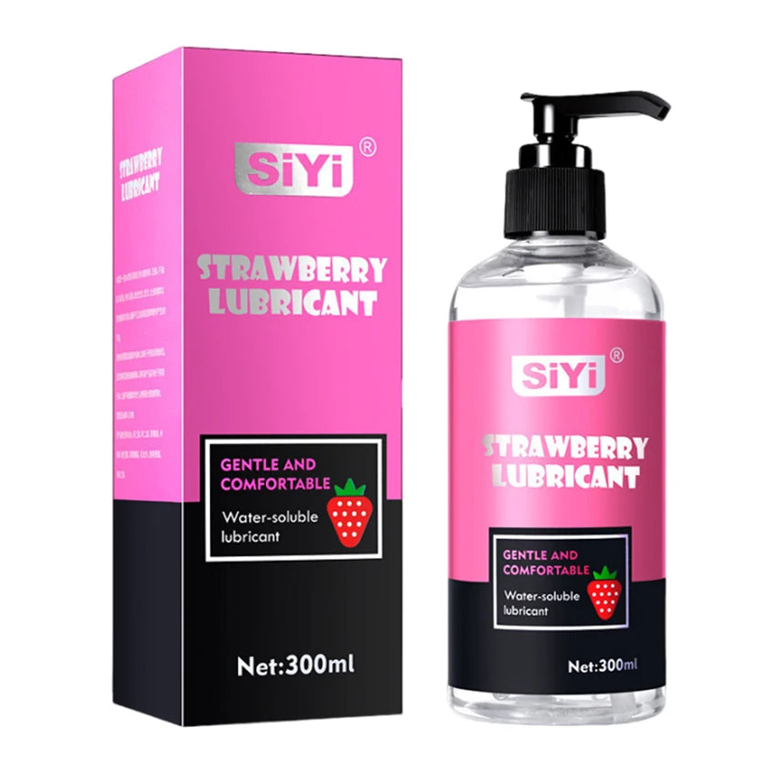 Fruit Water-Soluble Lubricantion Water Based Gel Lubricats Sex Intimate for Adults Men Women Gay Body Sexy Strawberry Fragrance