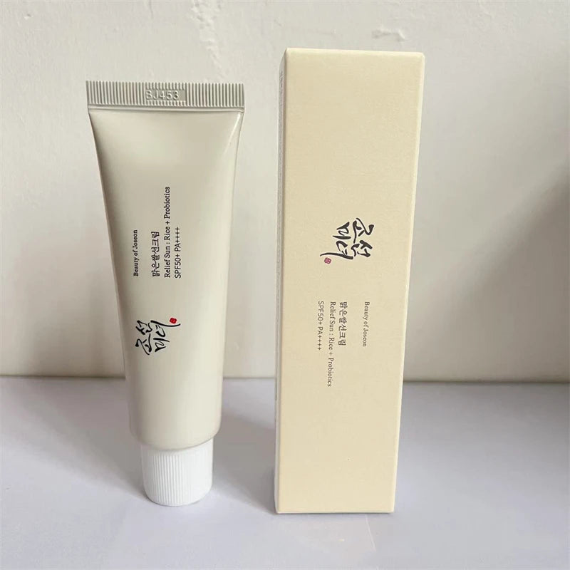 Beauty of Joseon SPF50+ New Sunscreen for Body and Face Rice Probiotic Solar Blocker Skin Cream Anti UV Sun Block Facial 50ml