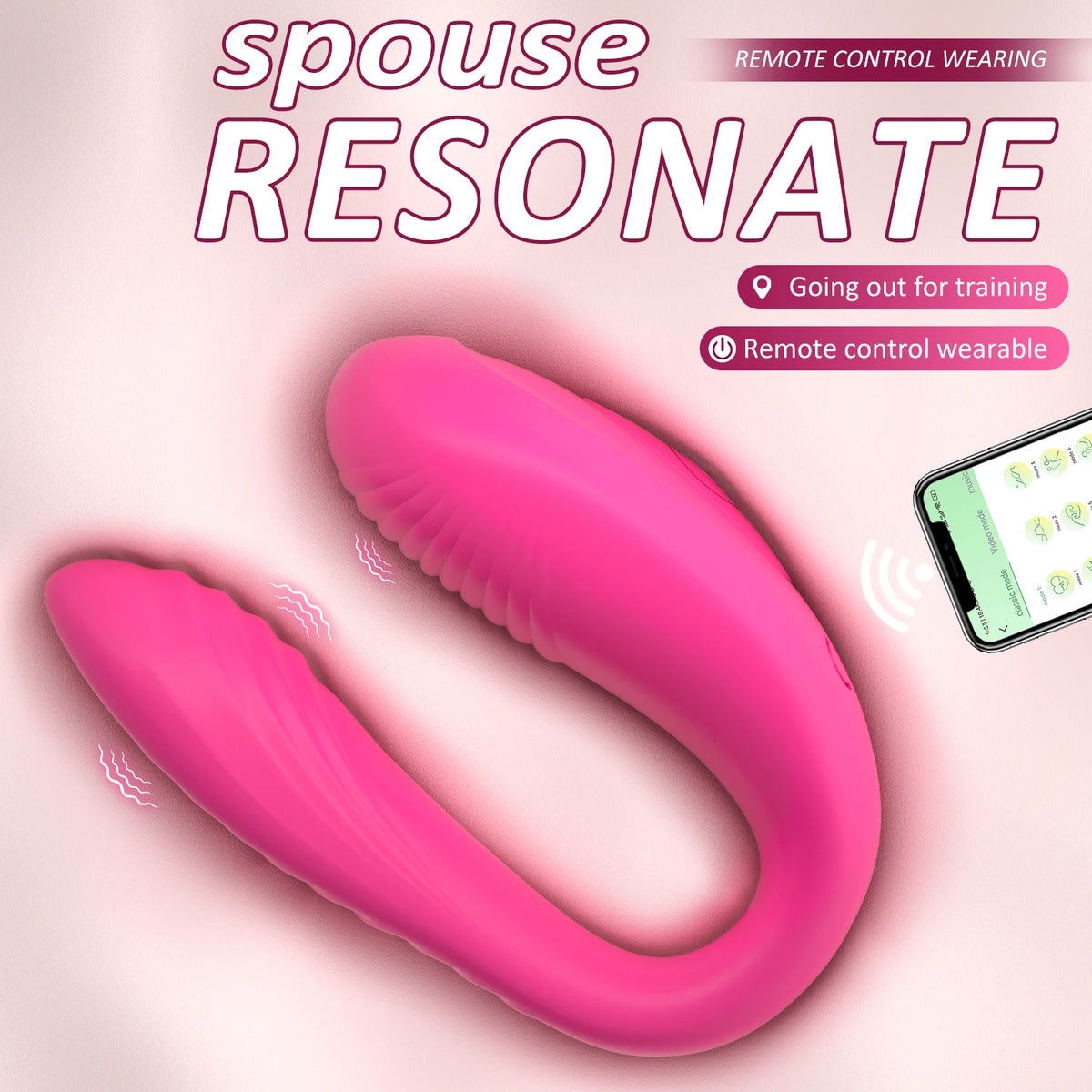Wireless APP Couples Vibrator Clitoris Stimulator for Women Female G-Spot Vagina Vibrating Massager Wearable Sex Toy Adult Goods