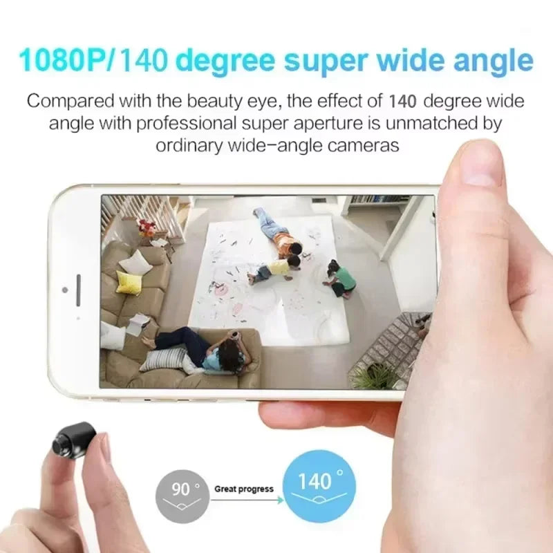 2026 New X5 Mini Camera 1080P Clear Night Vision Lightweight Portable Premium Cams Motion Detection Wireless Surveillance Camera