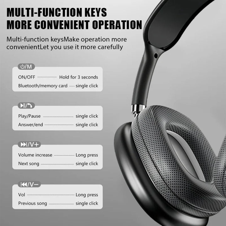 P9 Wireless Bluetooth Headphones