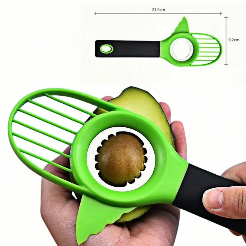 Avocado Knife Gadget Stainless Steel Cutter Kitchen Gadgets Fruit Cutting Artifact All for Kitchen and Home Dragon Fruit Slices