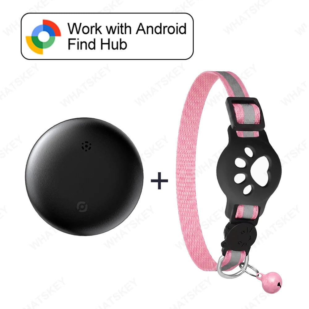 Adjustable Pet Collar Gps Tracker Google Find My Android Finder Location Tracker Kits Pet Supplies Cat Pet Electronic Devices