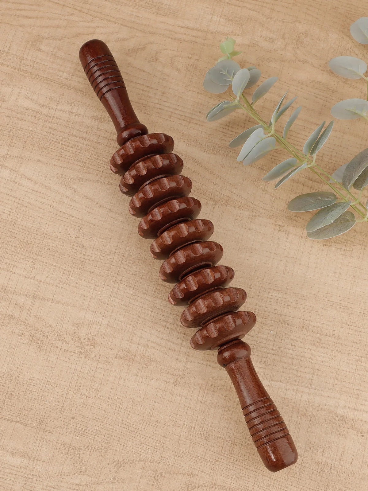 Holz-Massageroller für Muskeln