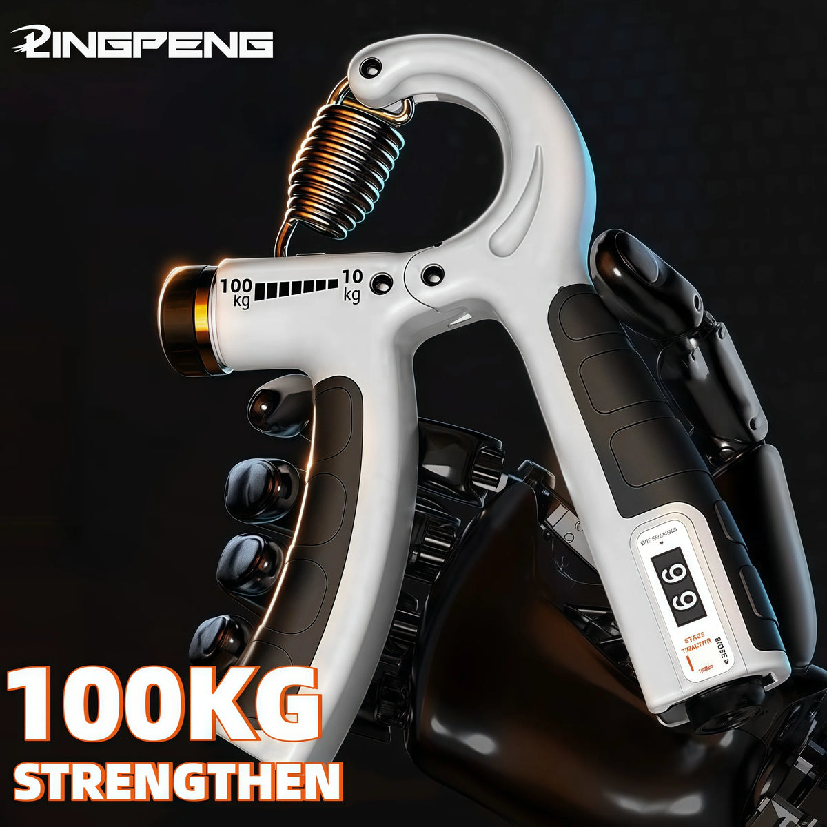 Verstellbarer Handtrainer für Griffkraft
