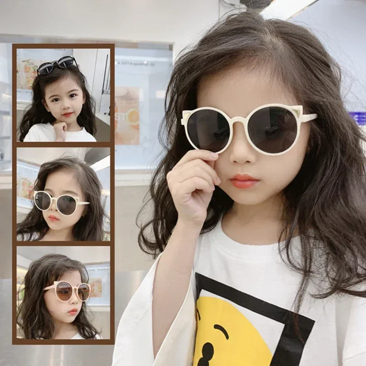 Cute Animal Cartoon Ears Sunglasses Classic Kids