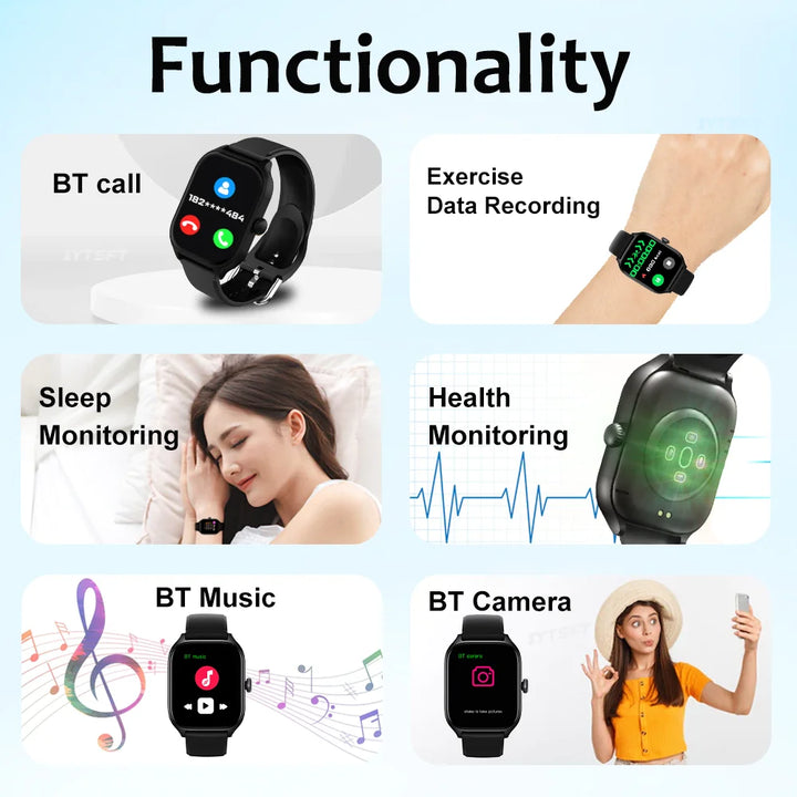 H9 New Smart Watch 2.01 Inch HD