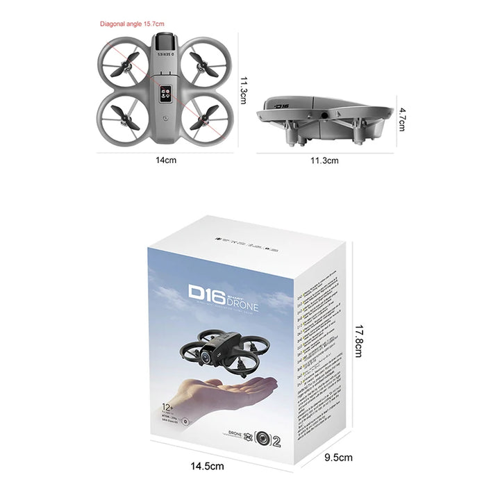 Xiaomi D16 Mini Drone Dual Camera 8K HD