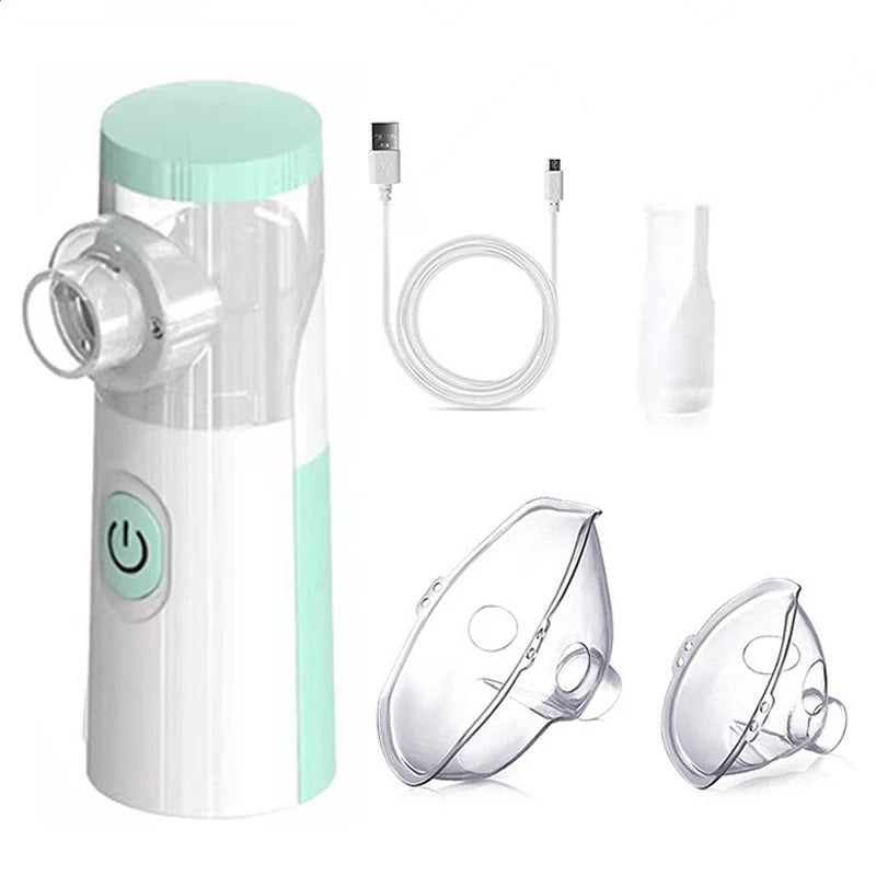 Medical Nebulizer Machine Asthma Inhaler Mini Handheld Automizer Children Adult Kid Steam Inhale Home Nebulizer Health Care