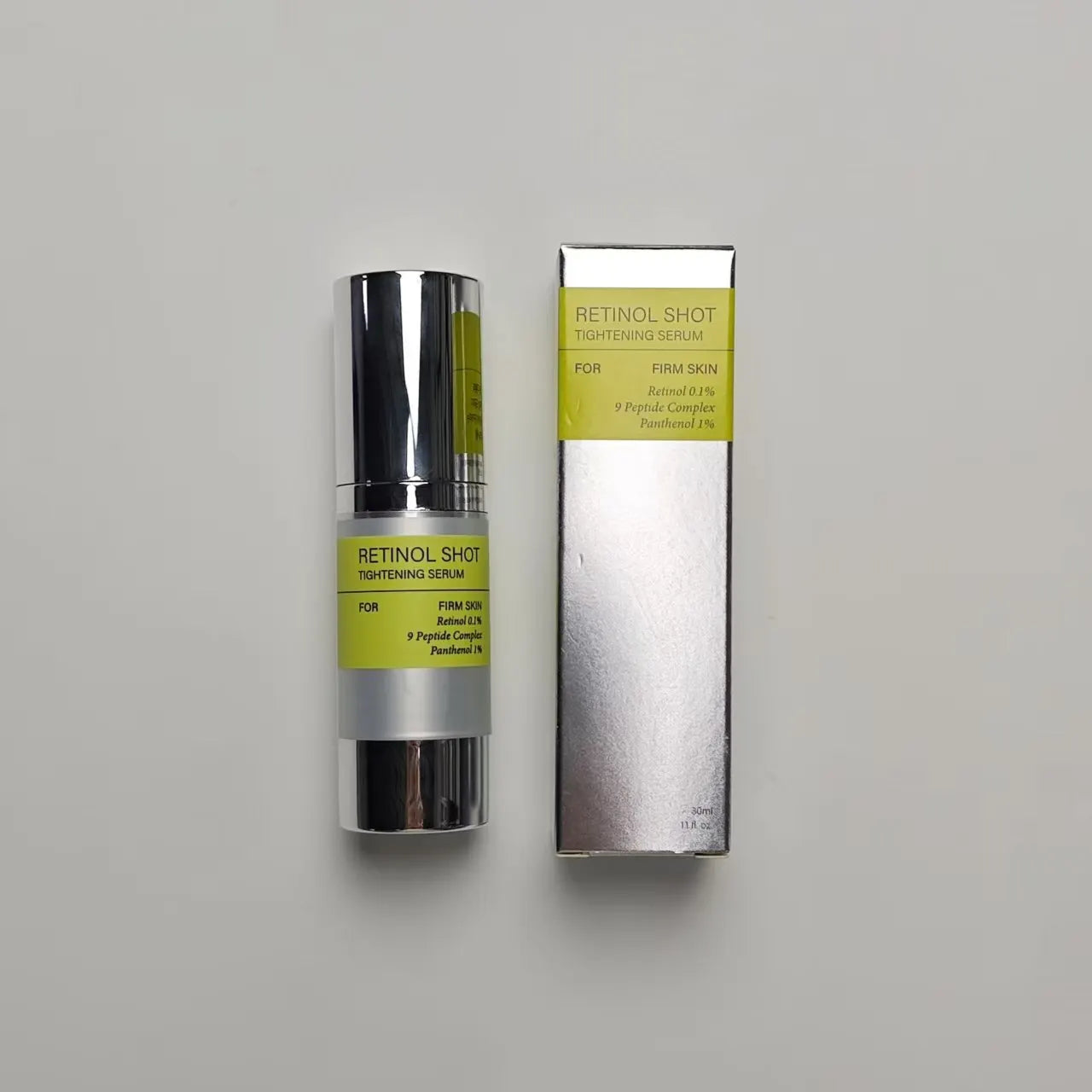 Korean Retinol Shot Eyes Tightening Moisturizing Booster Cream,Vitamin A Facial Skin Firming Lifting Care Serum,Reduce Fine Line