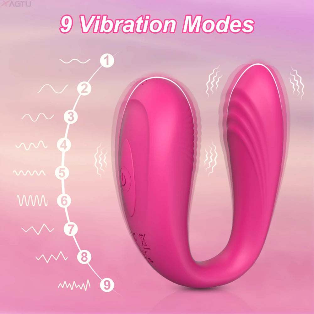 Wireless APP Couples Vibrator Clitoris Stimulator for Women Female G-Spot Vagina Vibrating Massager Wearable Sex Toy Adult Goods