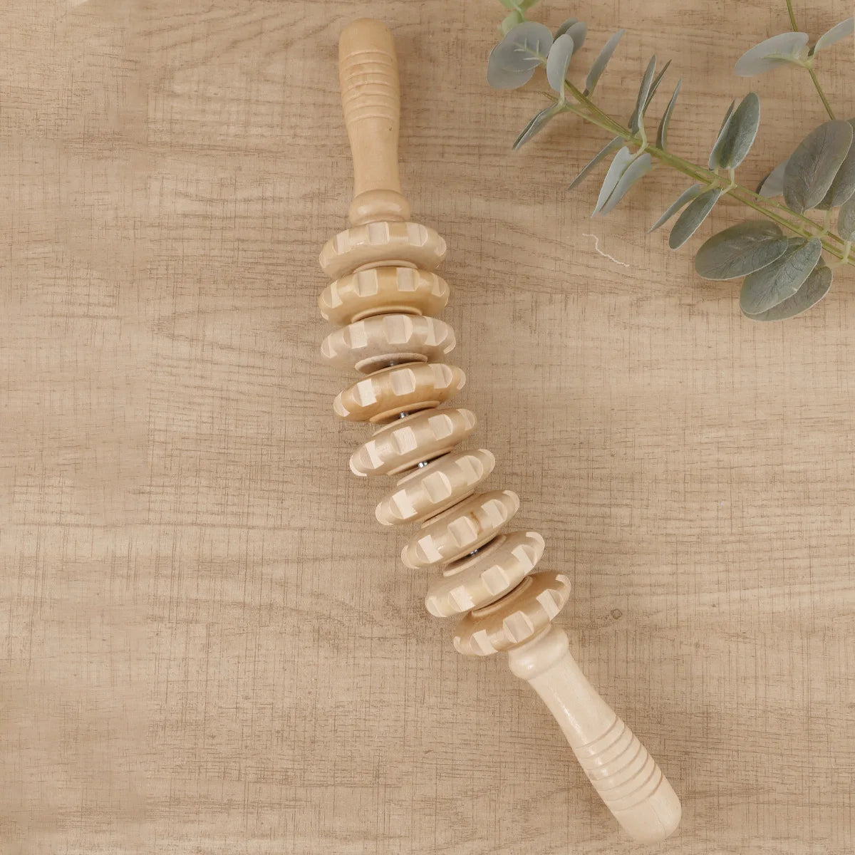 Holz-Massageroller für Muskeln