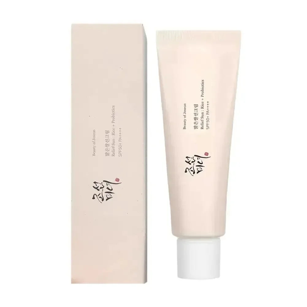 Beauty of Joseon SPF50+ Sunscreen Korean Rice Probiotic Solar Blocker Skin Cream Anti UV Sun Block Facial Mild Moisturizer 50ml