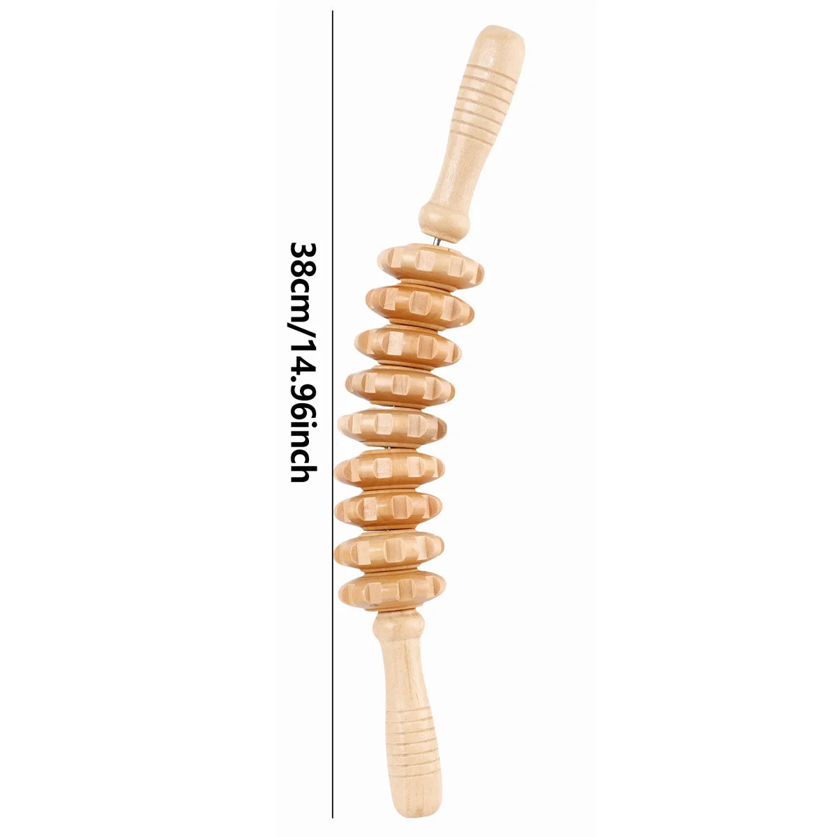 Holz-Massageroller für Muskeln