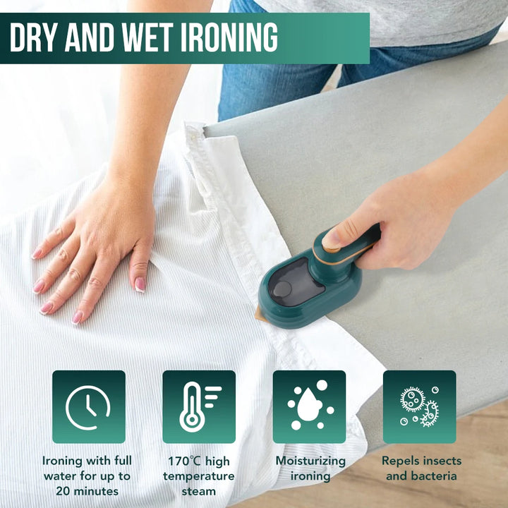 Mini Rotating Steam Iron Handheld