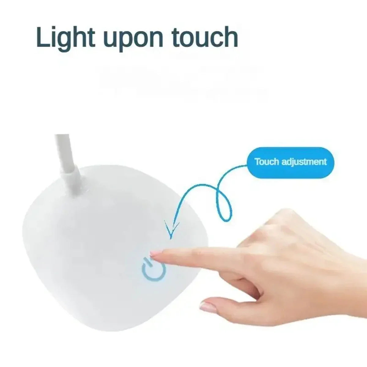 Tragbare LED-Leselampe – dimmbar & USB-aufladbar