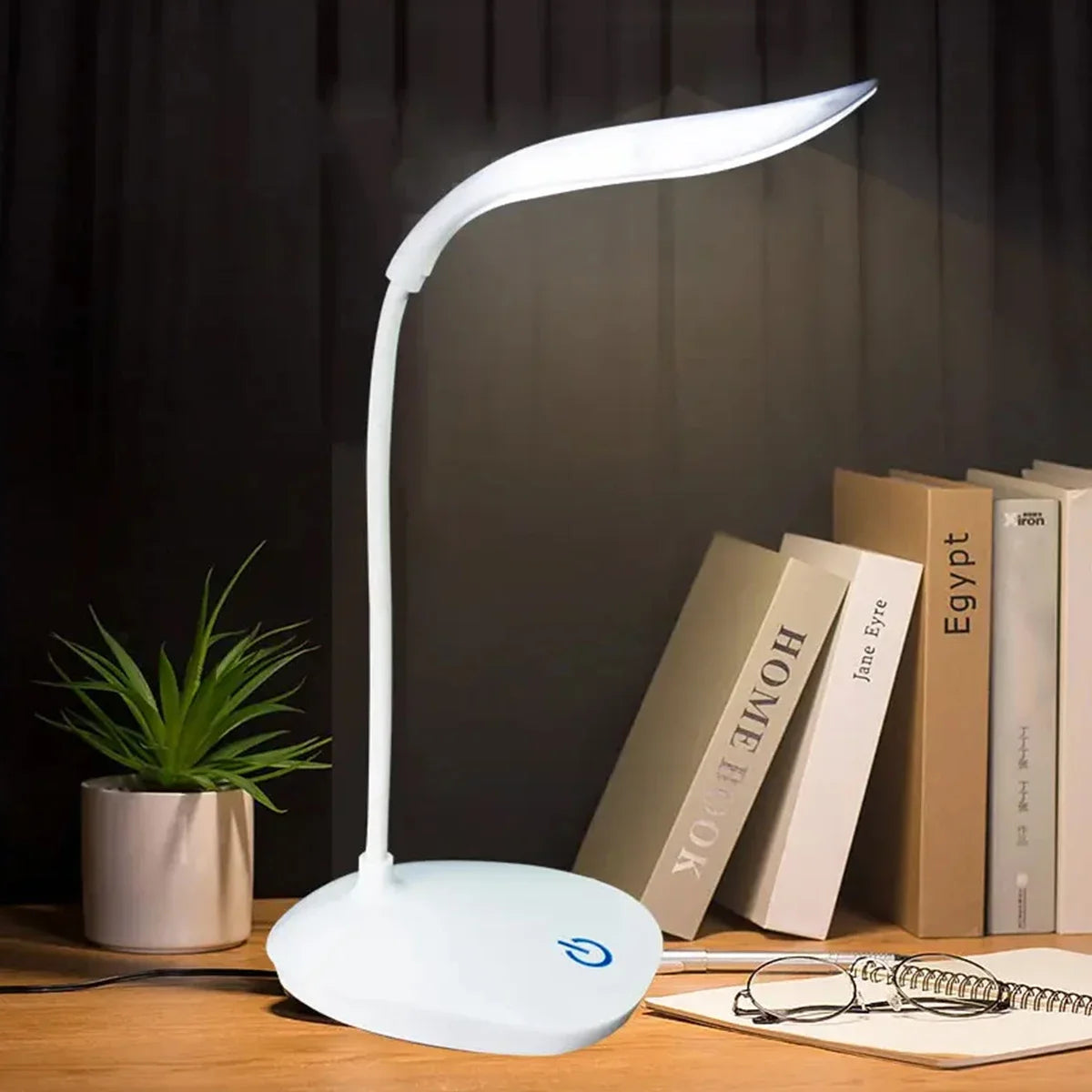 Tragbare LED-Leselampe – dimmbar & USB-aufladbar