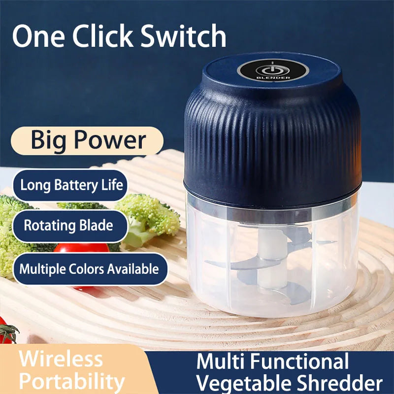 Kabelloser Mini-Zerkleinerer 250 ml – USB-aufladbar