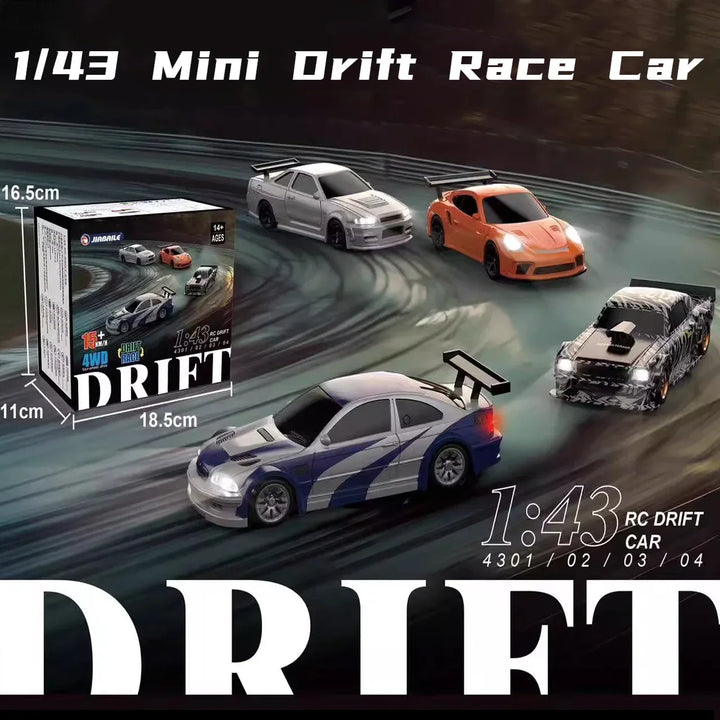 Drift Car 1/43 4WD Remote Control Car High Speed