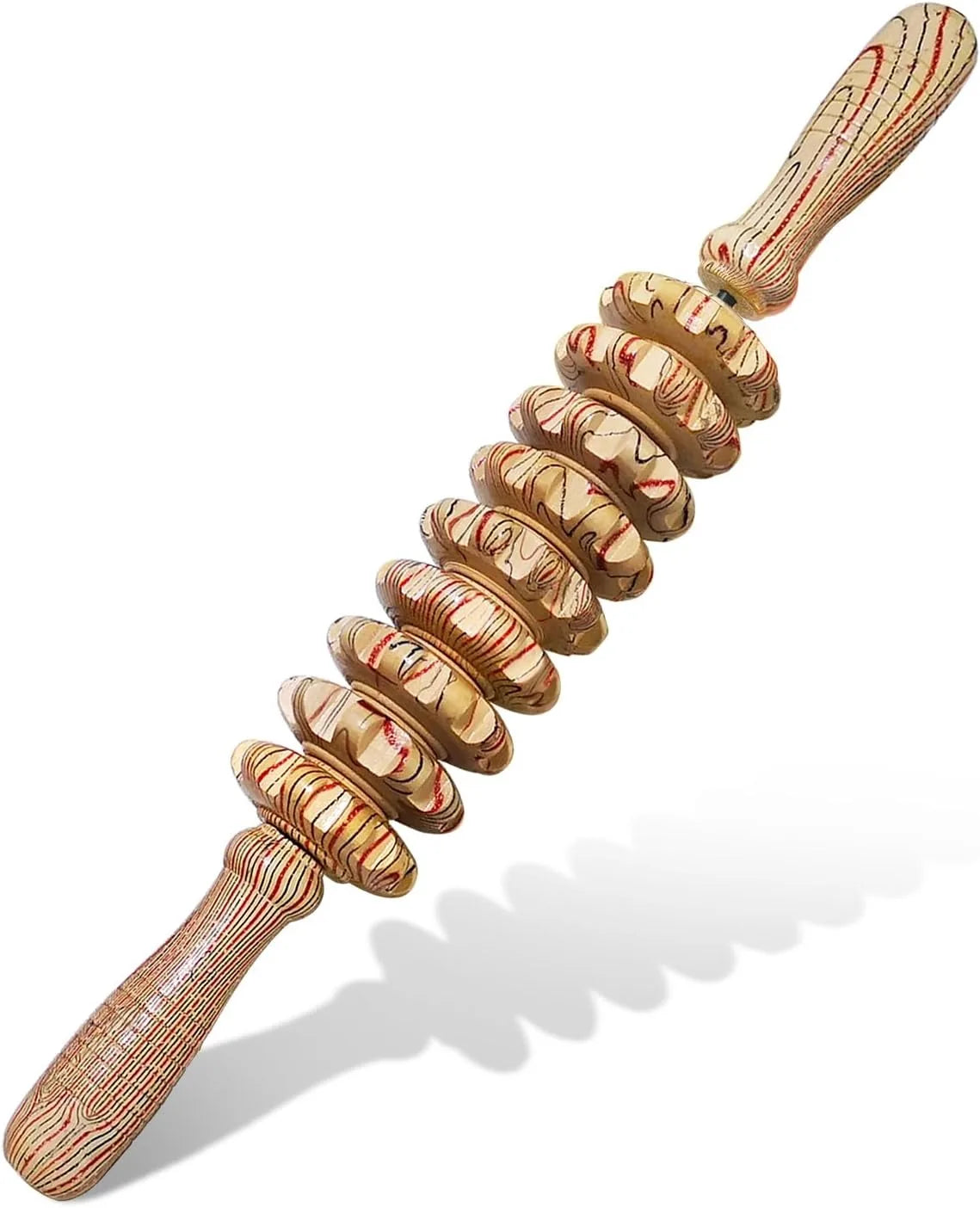 Holz-Massageroller für Muskeln