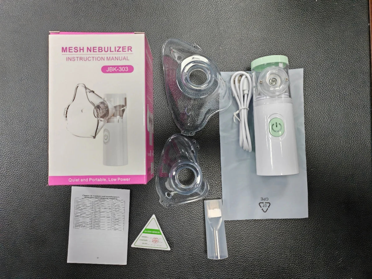 Medical Nebulizer Machine Asthma Inhaler Mini Handheld Automizer Children Adult Kid Steam Inhale Home Nebulizer Health Care