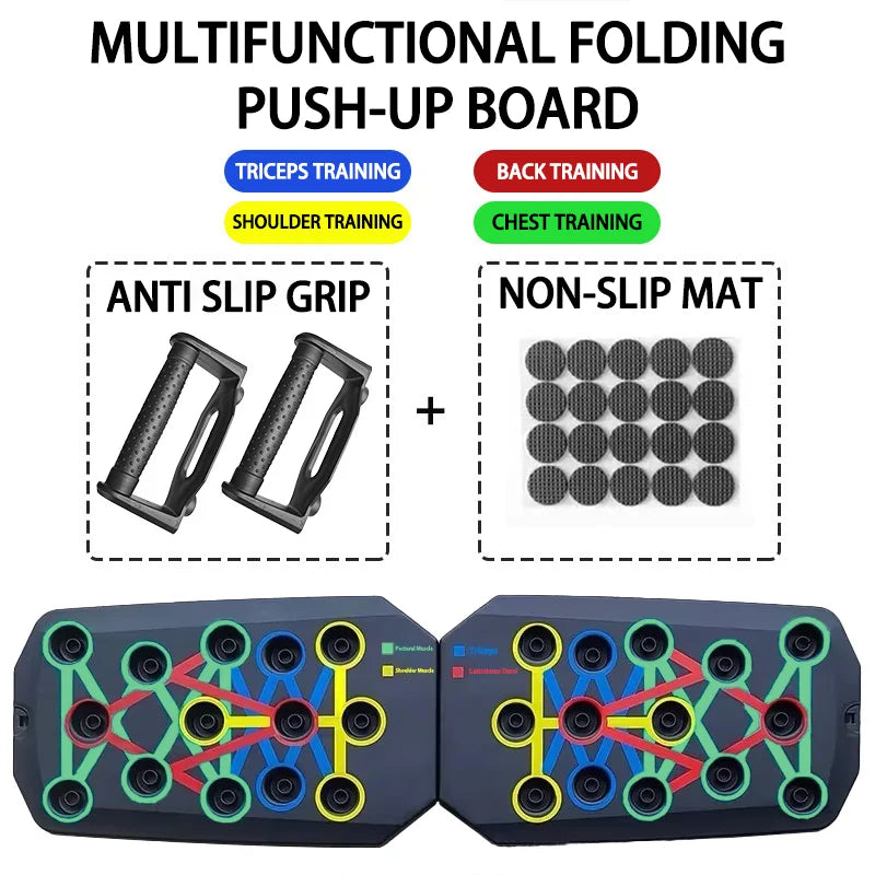 Faltbares Push-up-Board Trainingsset