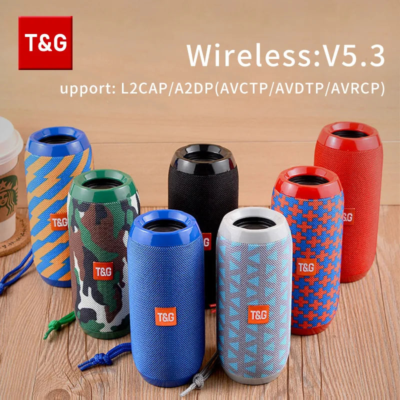 T&G TG117 Bluetooth-Lautsprecher – TWS & IPX5