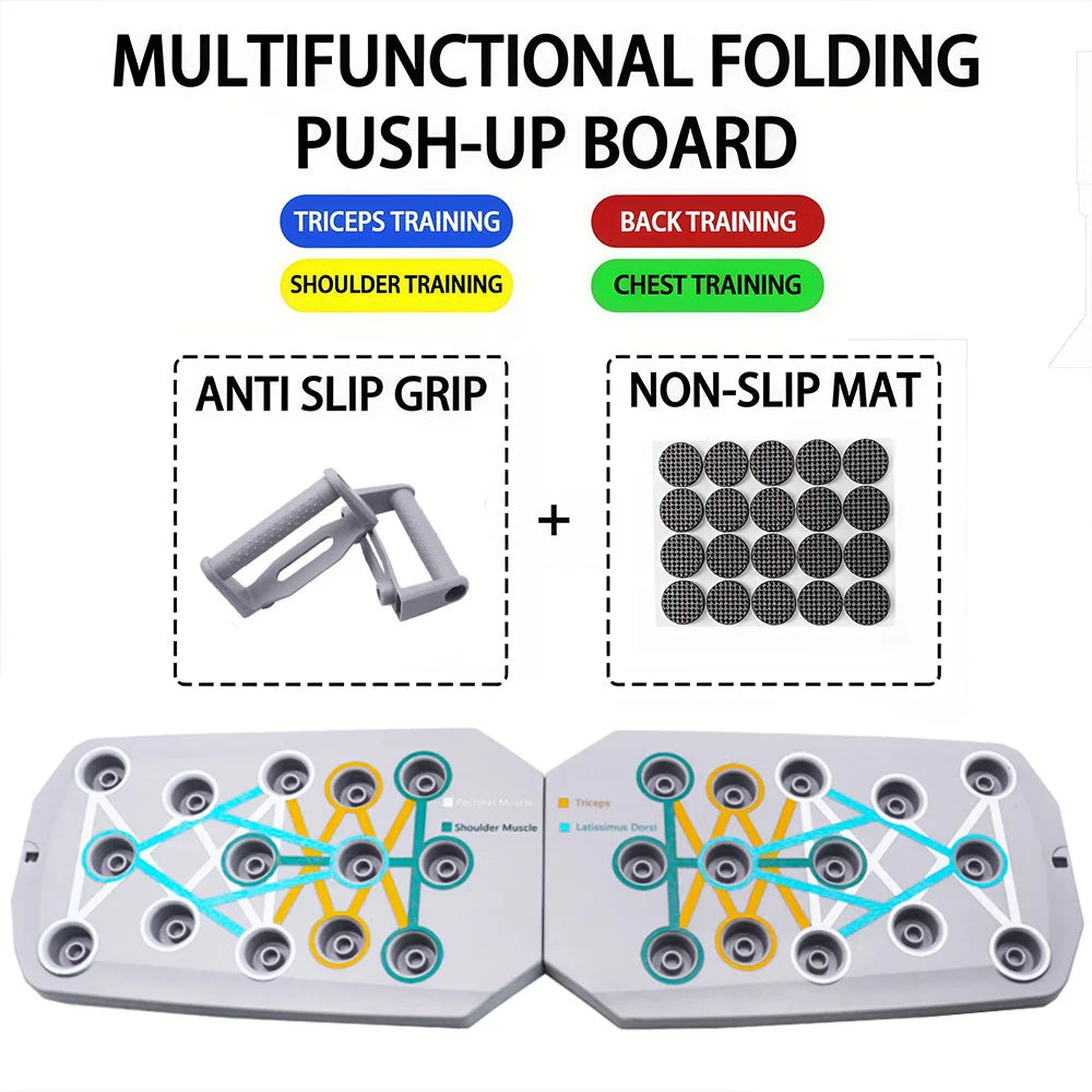 Faltbares Push-up-Board Trainingsset