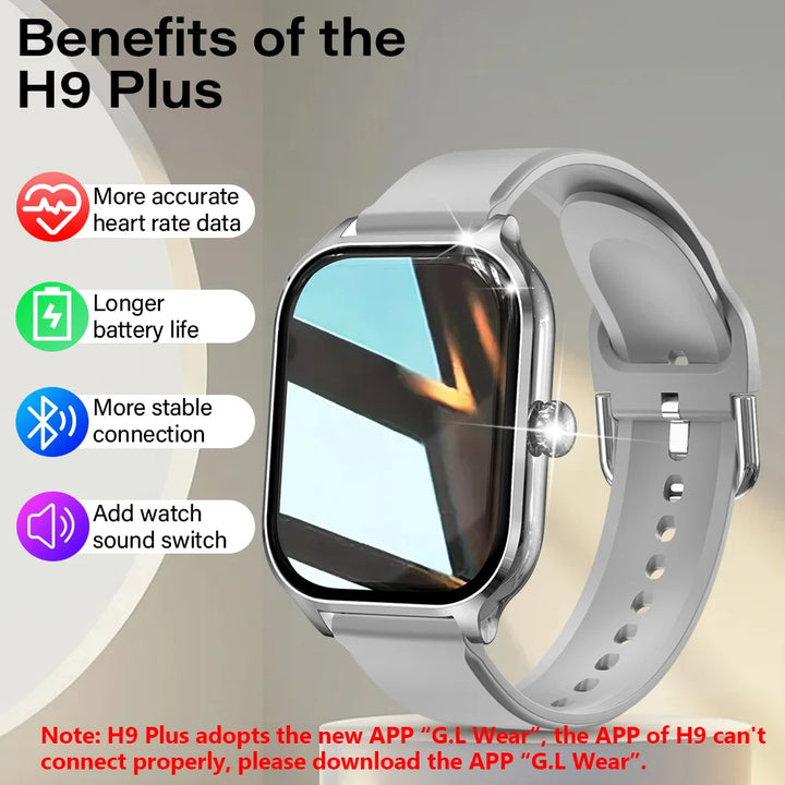 H9 New Smart Watch 2.01 Inch HD