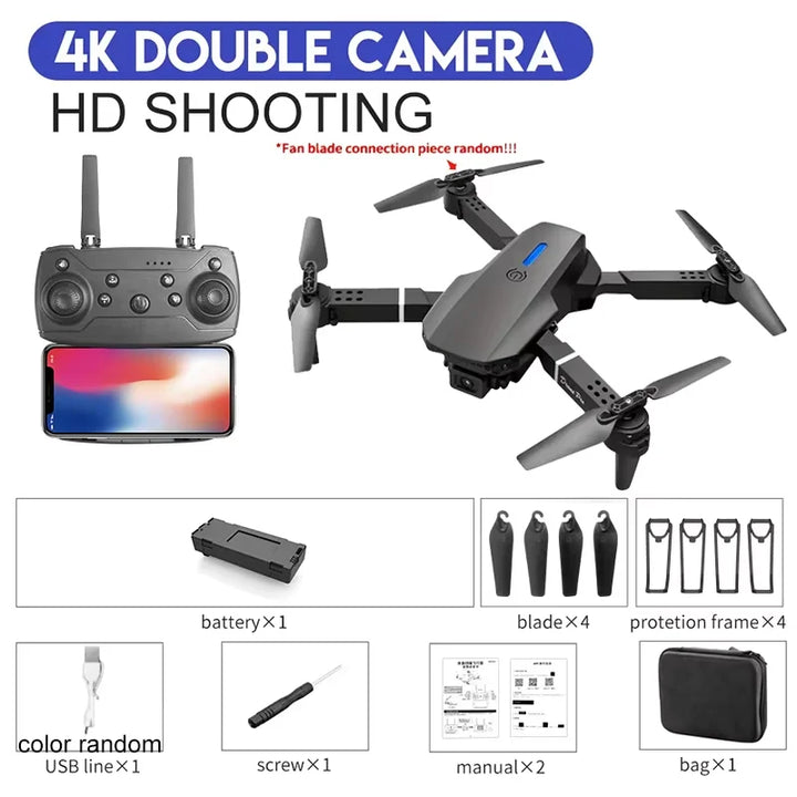 Drone KBDFA 2025 E88 Professional Wide